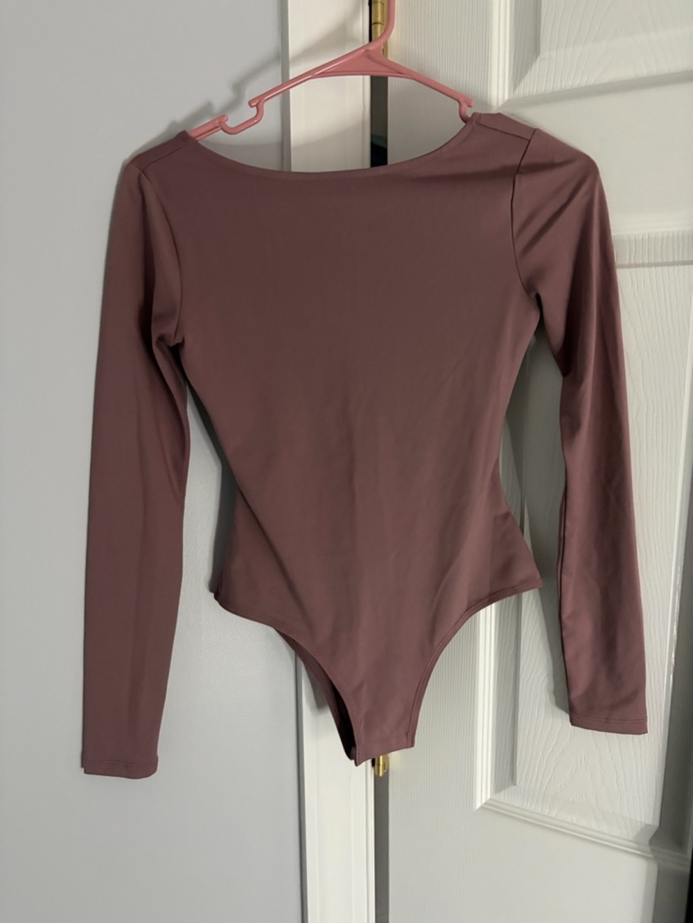 Arizona Love Mauve Long Sleeve Bodysuit